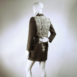 spring coat piña calado hablon iloilo shift dress aloysius worldwide eco fashion filipino handwoven fabrics philippines best pina